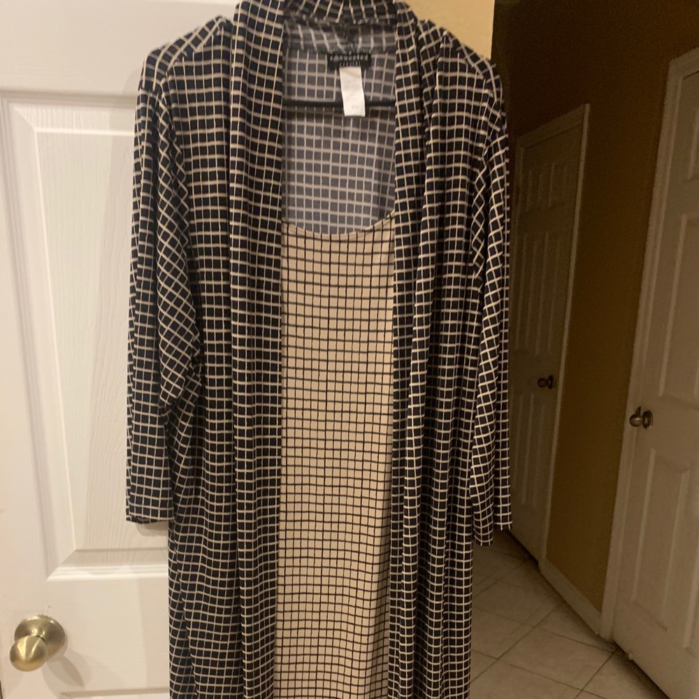 Black and Tan dress